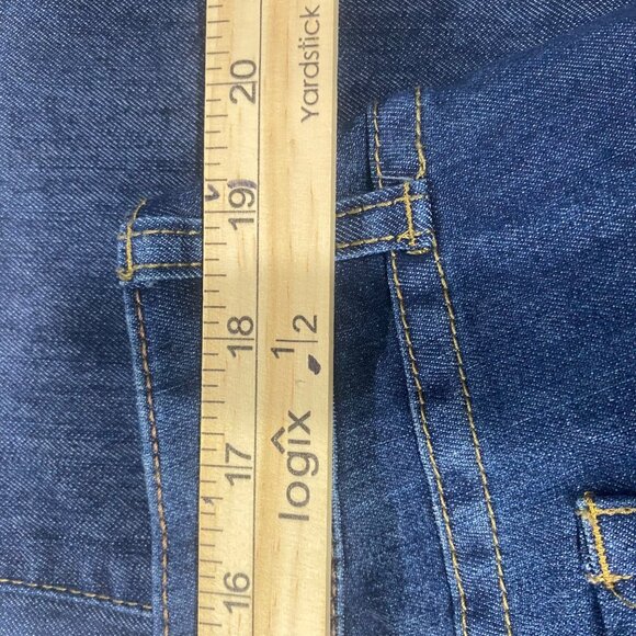 NWT Torrid Curvy Skinny Denim Jeans Womens Size 20 Blue Stretch Cotton Blend Mid - Picture 10 of 15